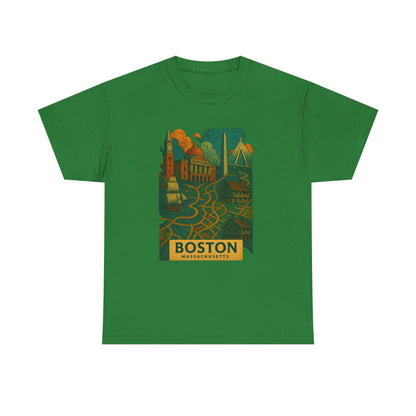 Adult Unisex Boston Surreal Tee (North America Customers)