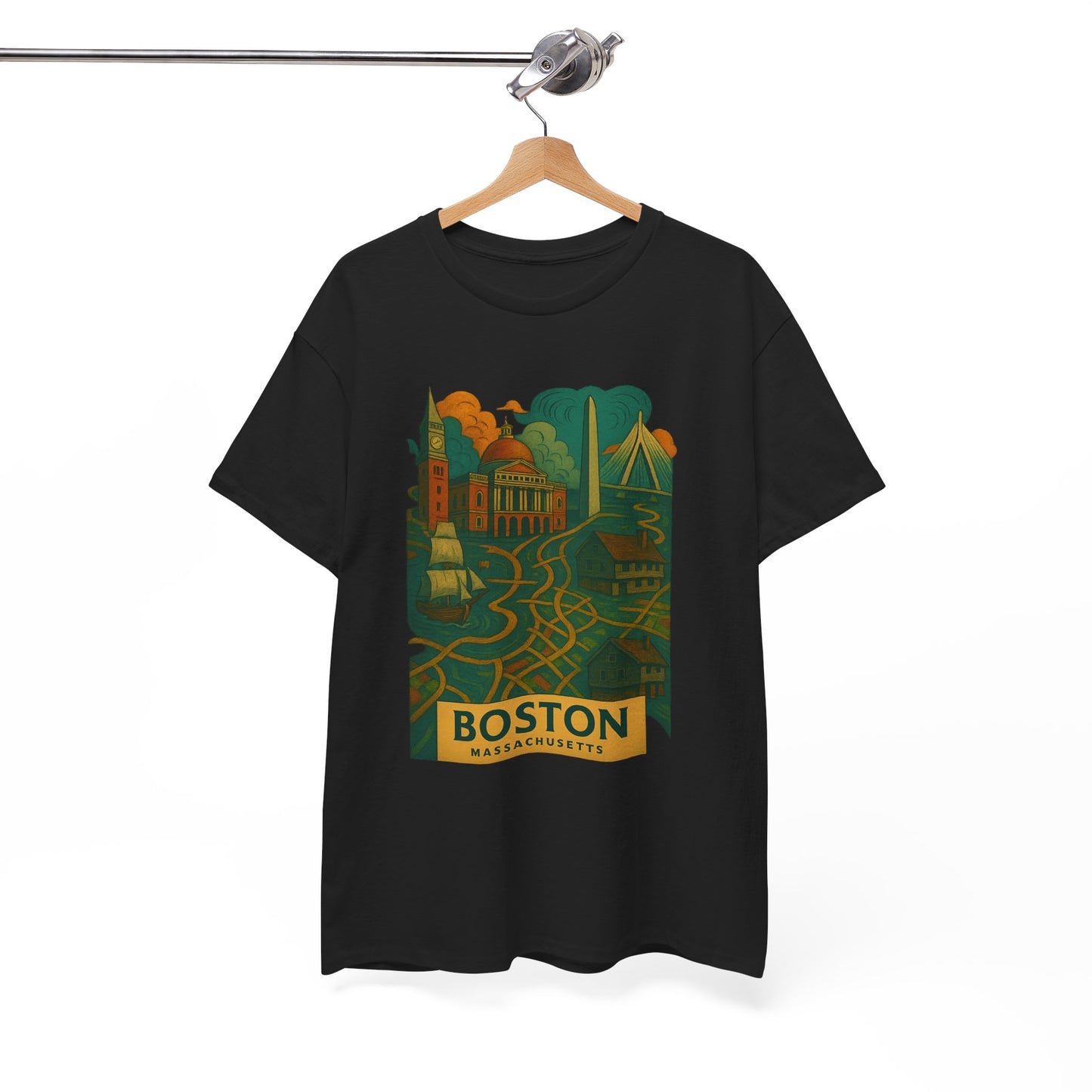 Adult Unisex Boston Surreal Tee (North America Customers)