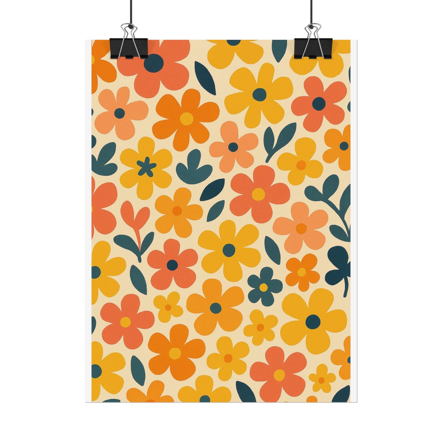 Vibrant Floral Print