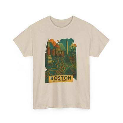 Adult Unisex Boston Surreal Tee (North America Customers)