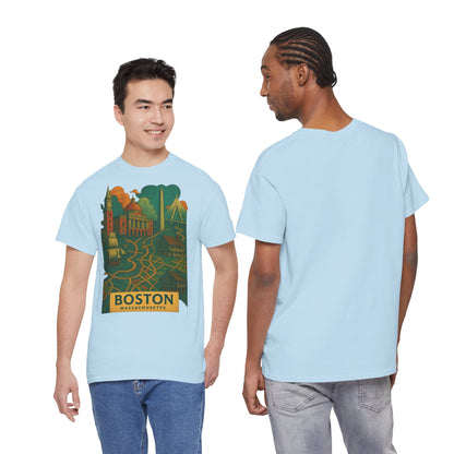 Adult Unisex Boston Surreal Tee