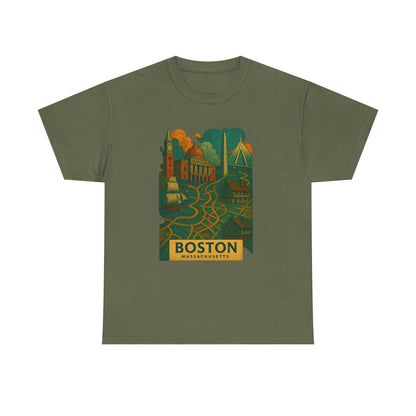 Adult Unisex Boston Surreal Tee (North America Customers)