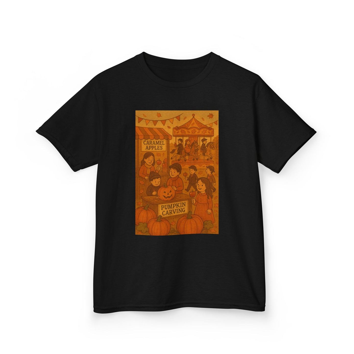 Kids Vintage Autumn Carnival Tee