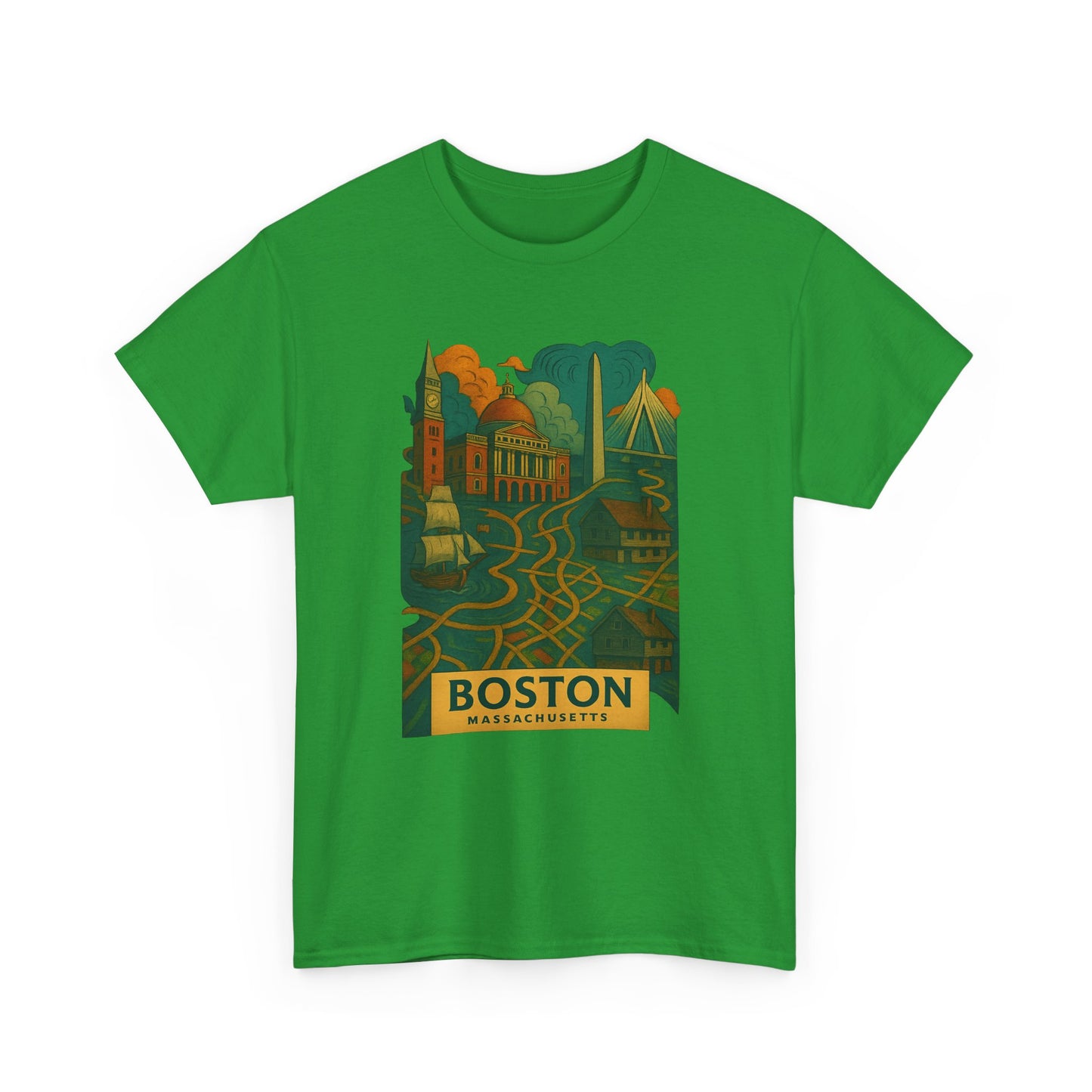 Adult Unisex Boston Surreal Tee (North America Customers)