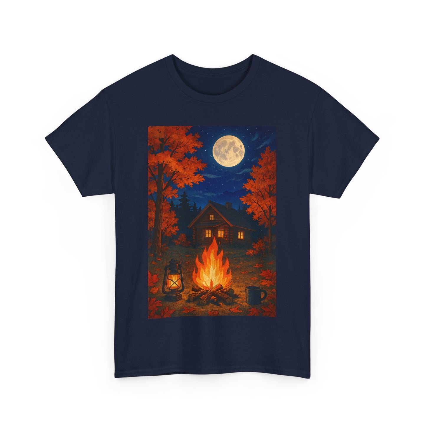 Autumn Campfire Vibes Unisex Tee