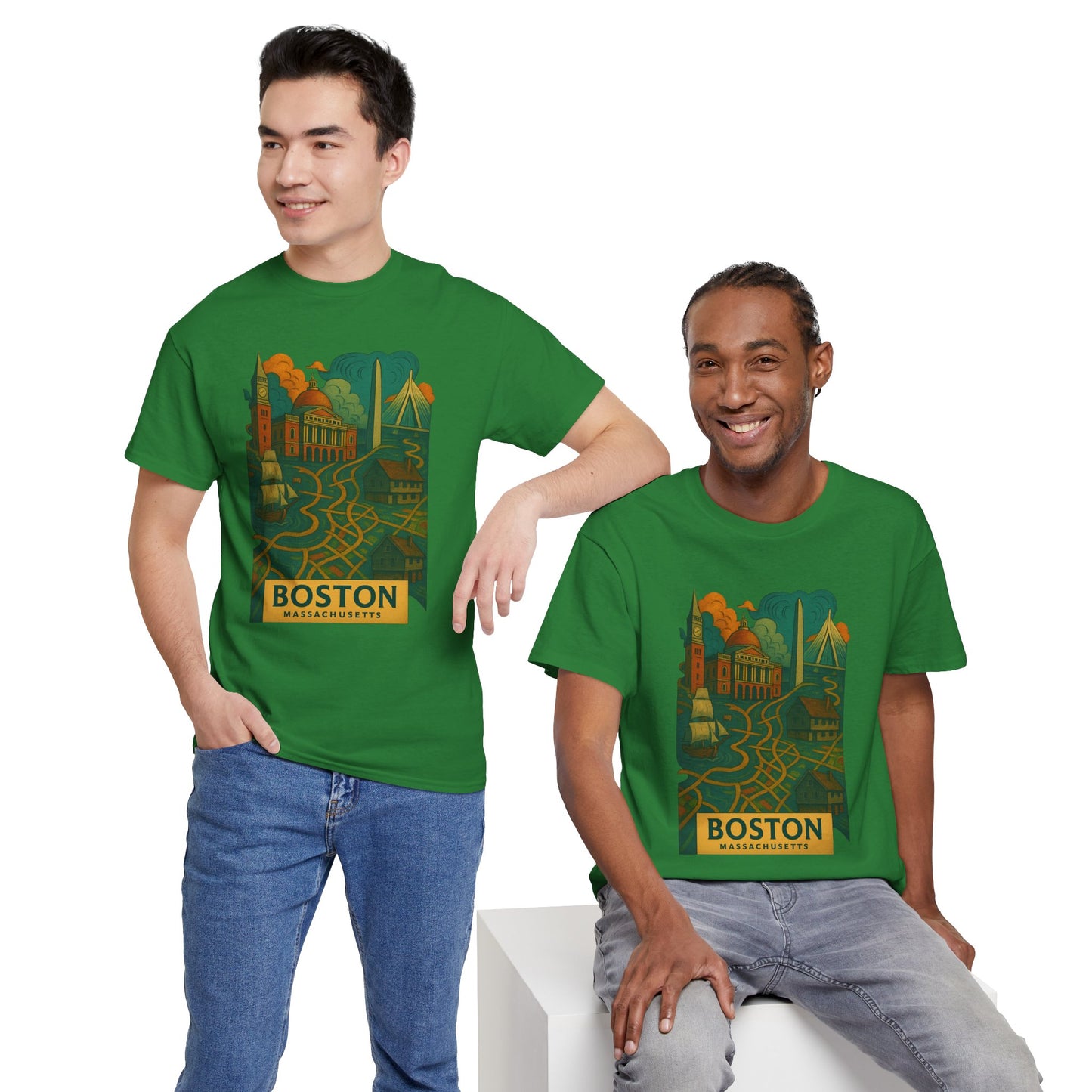Adult Unisex Boston Surreal Tee (North America Customers)