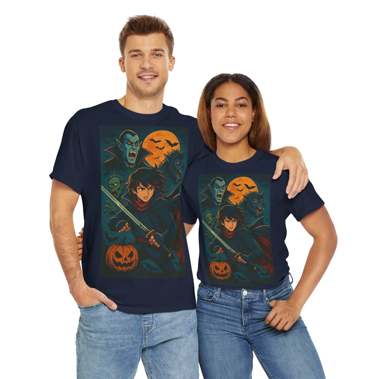 Adult's Anime Halloween Monster Hunter Unisex Tee
