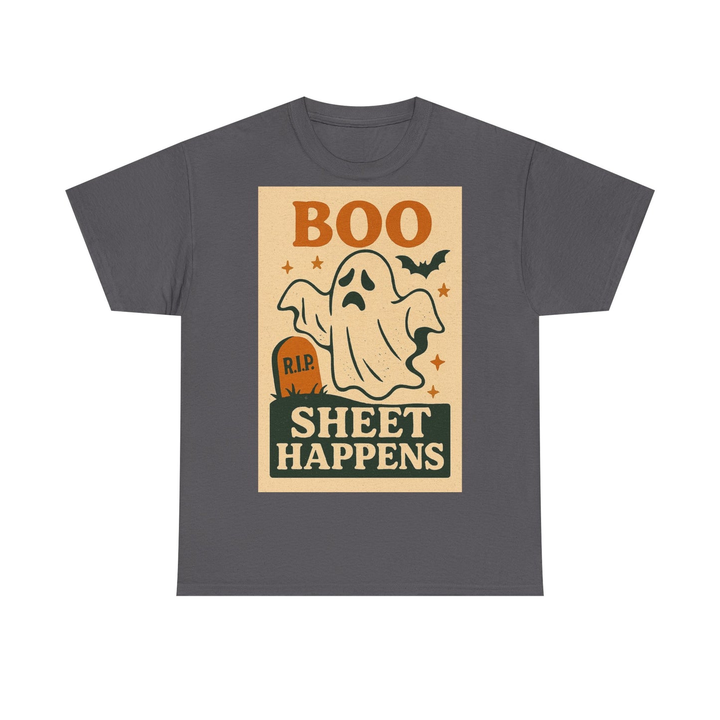 Boo Sheet Happens Adult Unisex Tee