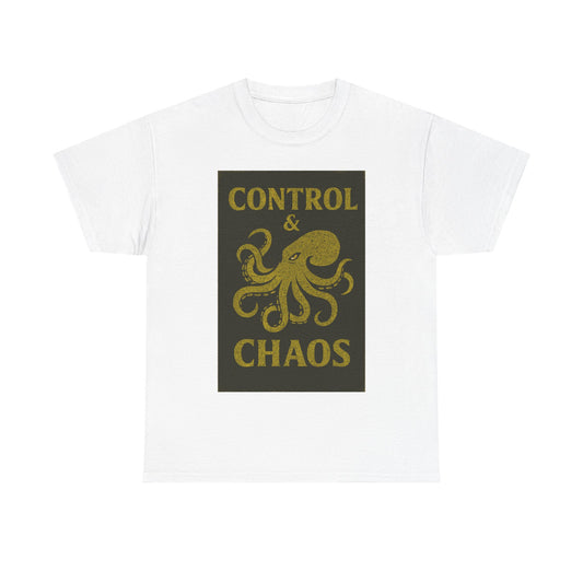 Adult Unisex 'Octopus Control & Chaos' Tee