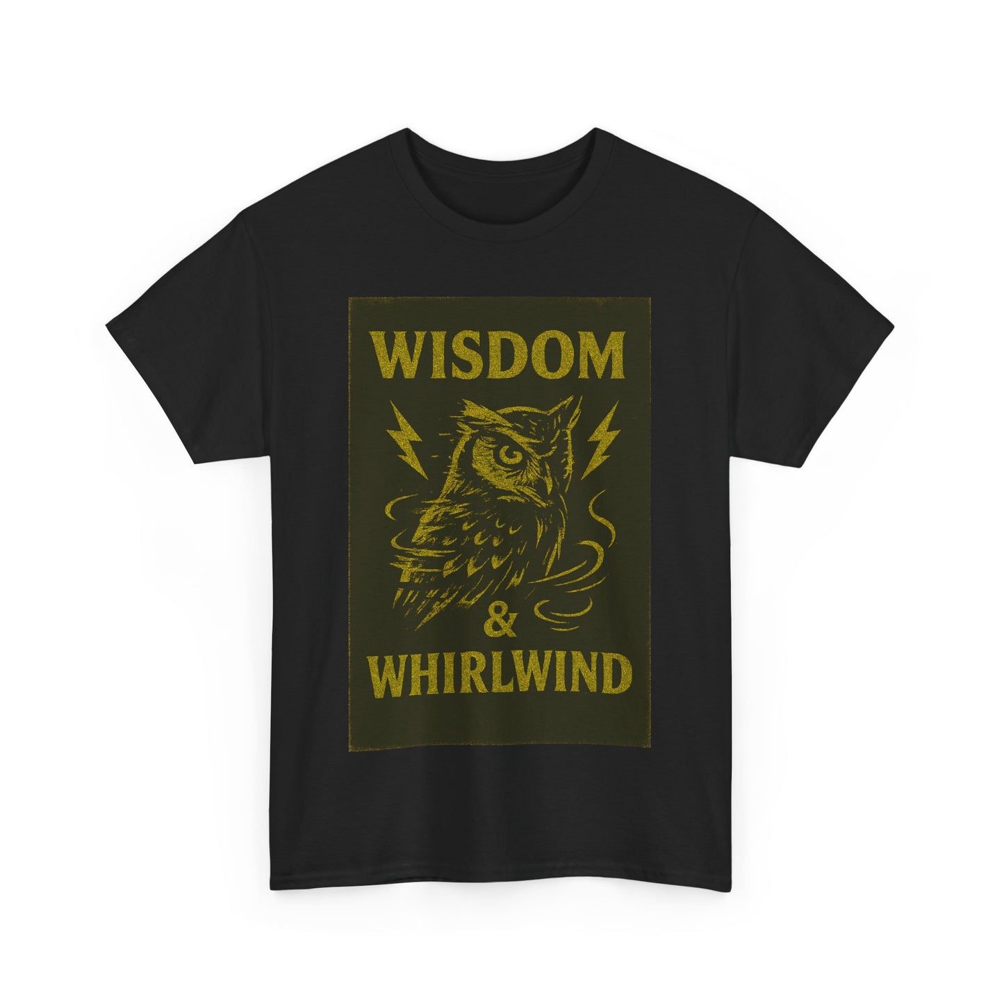Adult Unisex 'Owl Wisdom & Whirlwind' Tee