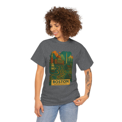 Adult Unisex Boston Surreal Tee (North America Customers)