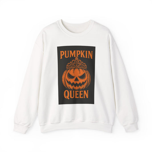 Women's Pumpkin Queen Sweatshirt Crew Neck