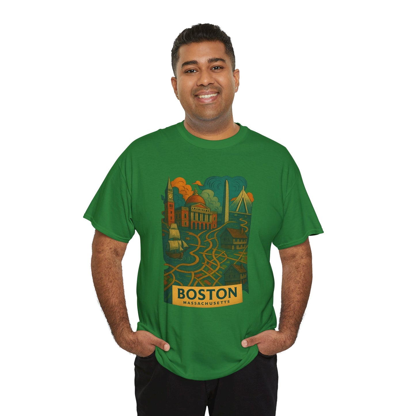 Adult Unisex Boston Surreal Tee (North America Customers)