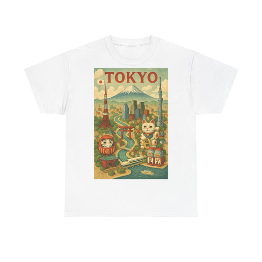 Adult Unisex Surreal Vintage Tokyo Tee