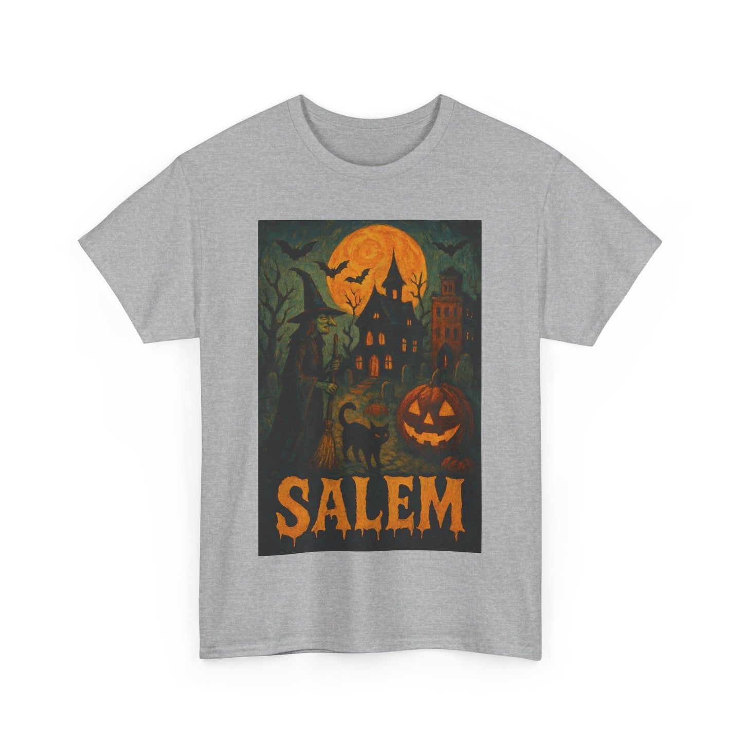 Adult Unisex Surreal Salem Halloween Tee