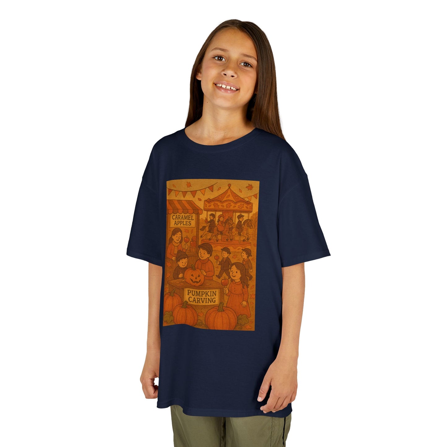 Kids Vintage Autumn Carnival Tee