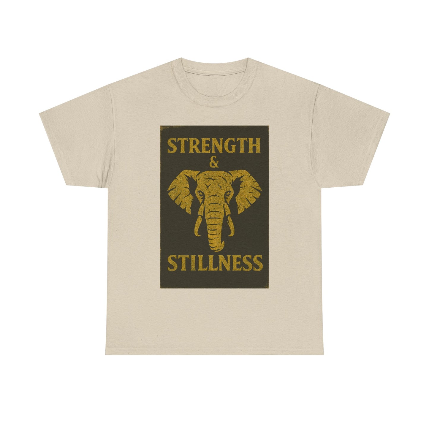 Adult Unisex 'Elephant Strength & Stillness' Tee