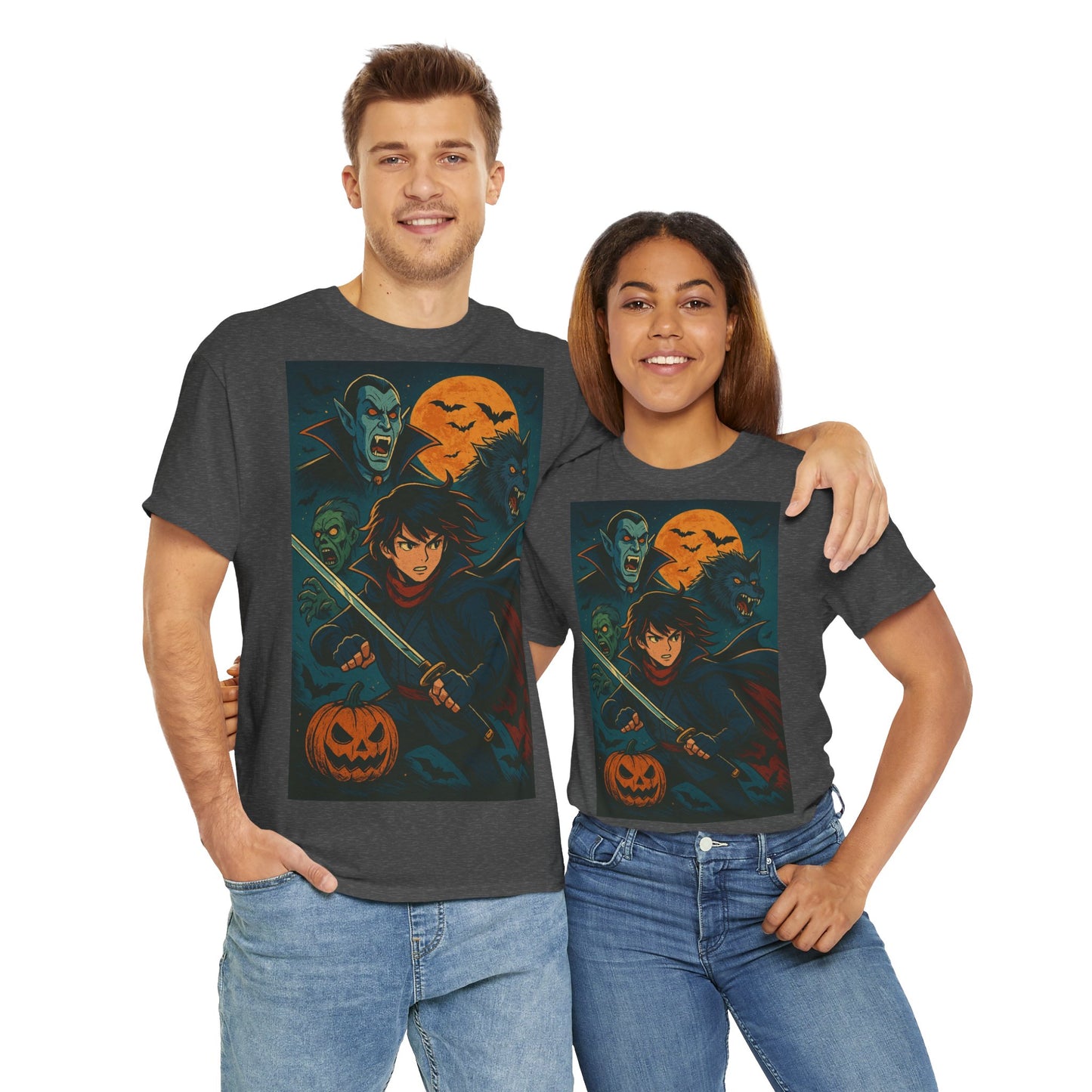Adult's Anime Halloween Monster Hunter Unisex Tee