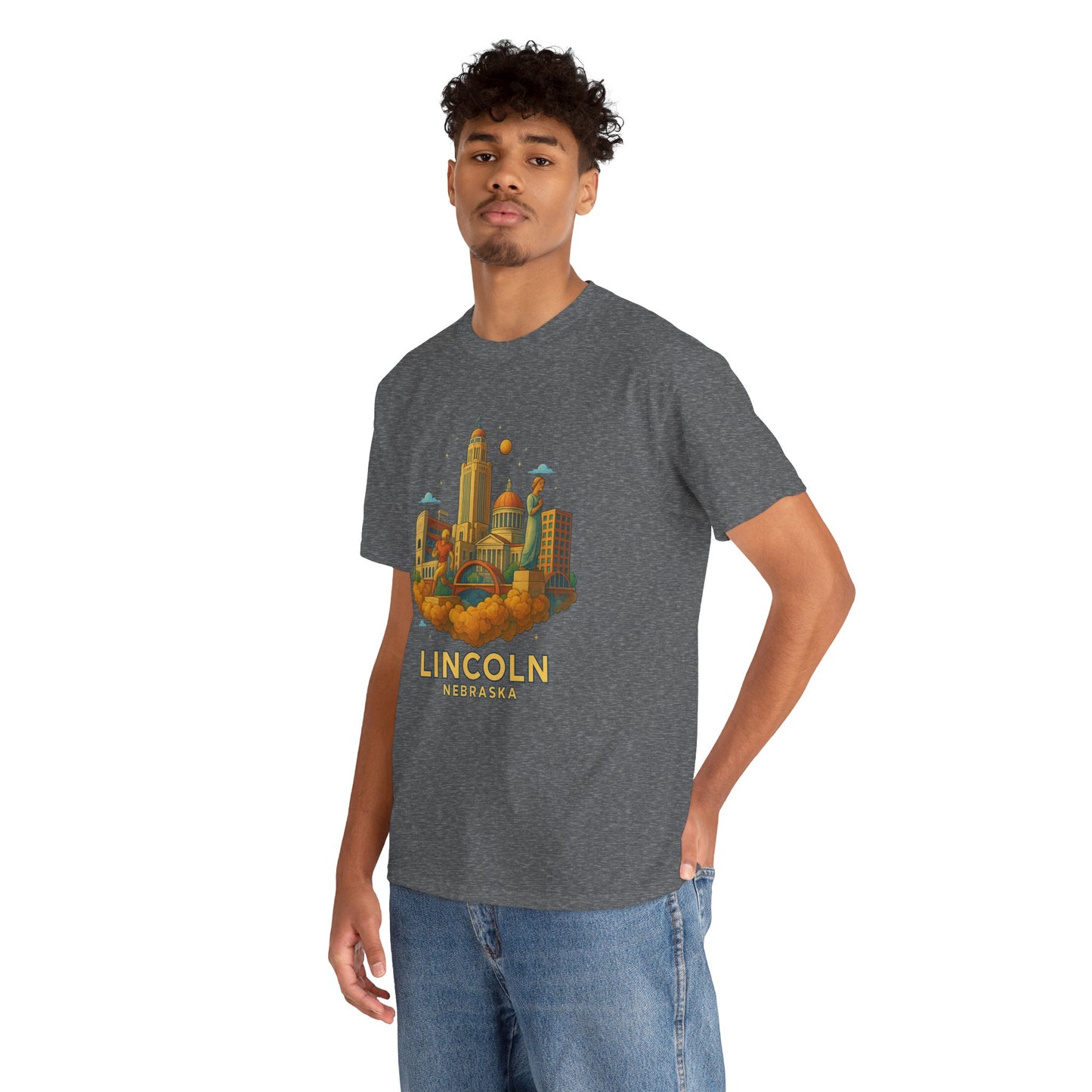 Adult Unisex Lincoln, NE Graphic Tee (North America Customers)