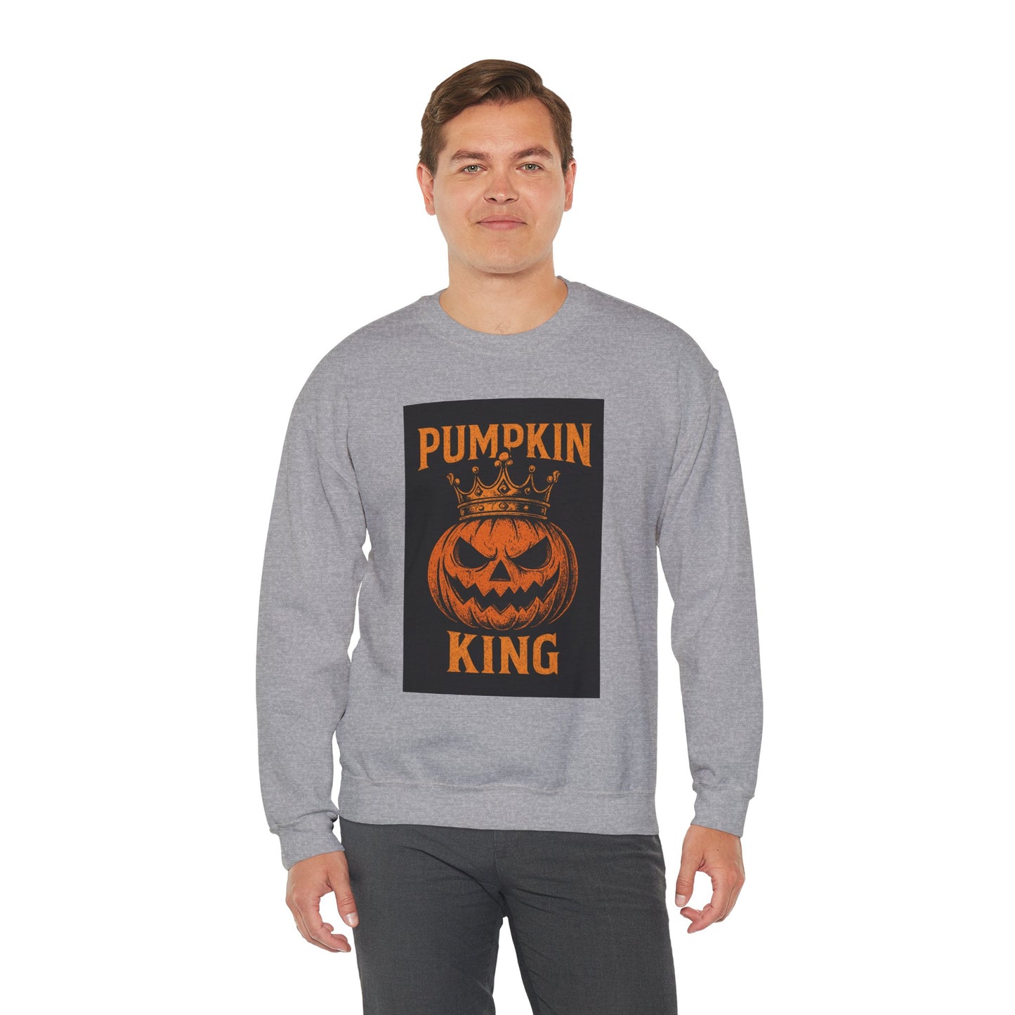 Men's Pumpkin King Crewneck Sweatshirt