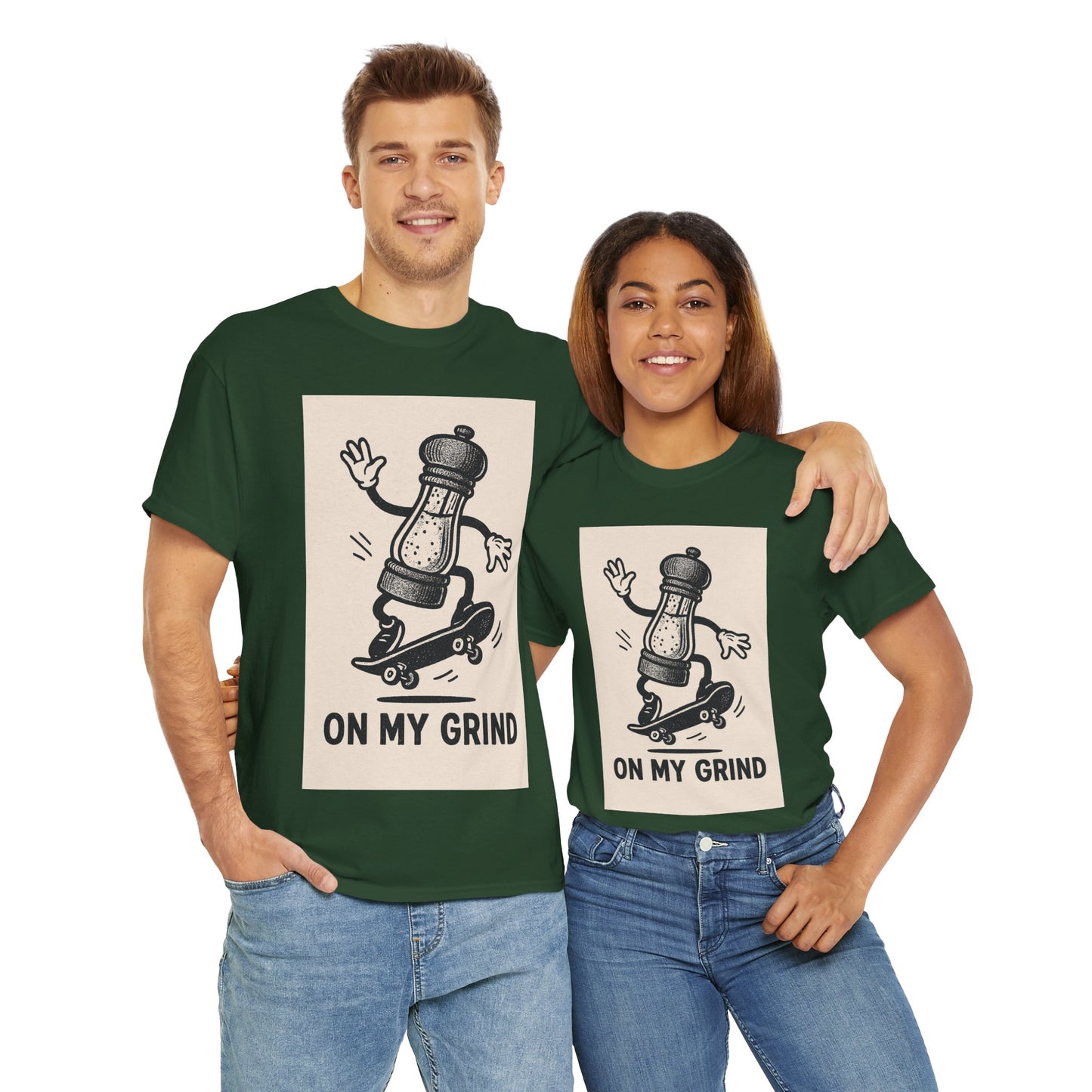 Adults Unisex On My Grind Tee