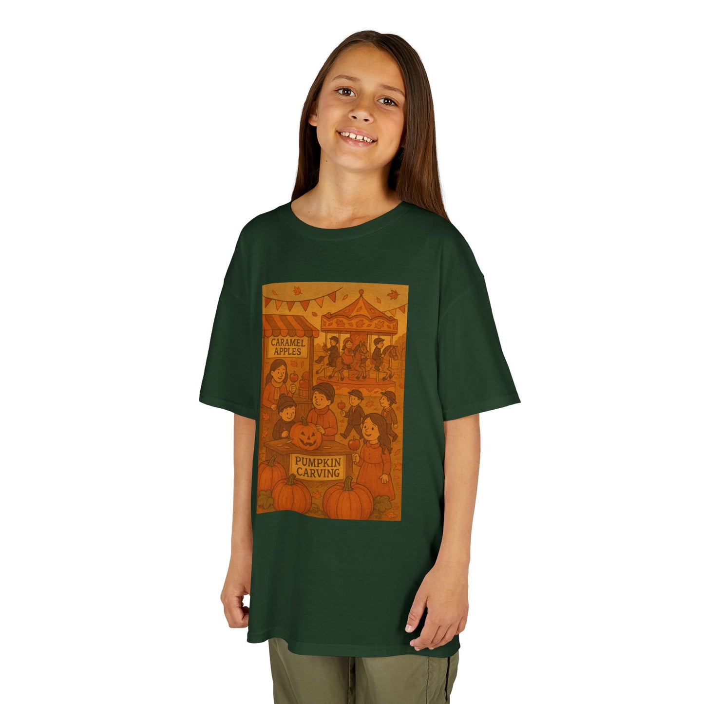 Kids Vintage Autumn Carnival Tee