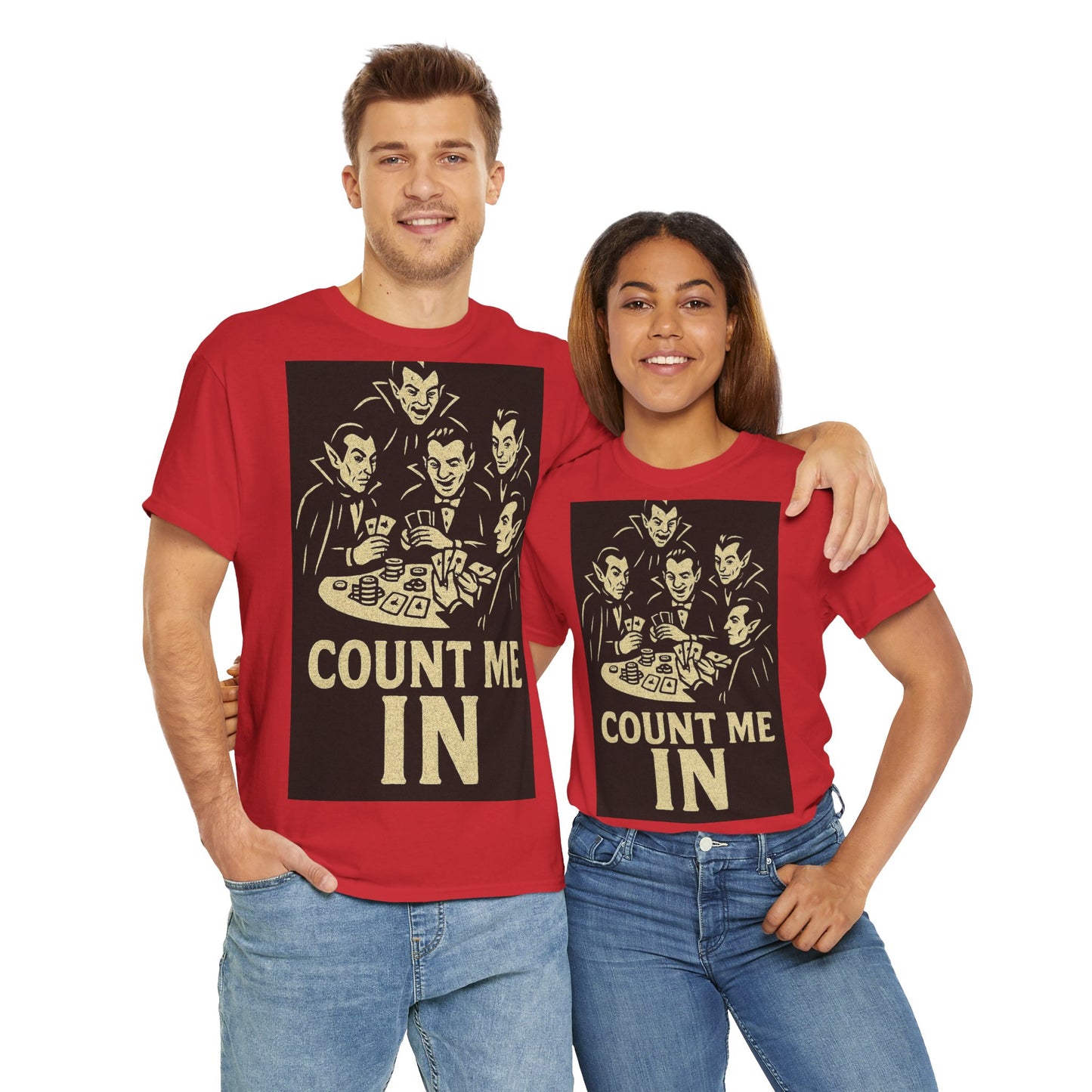 Adult's Vampire-Themed Unisex Tee