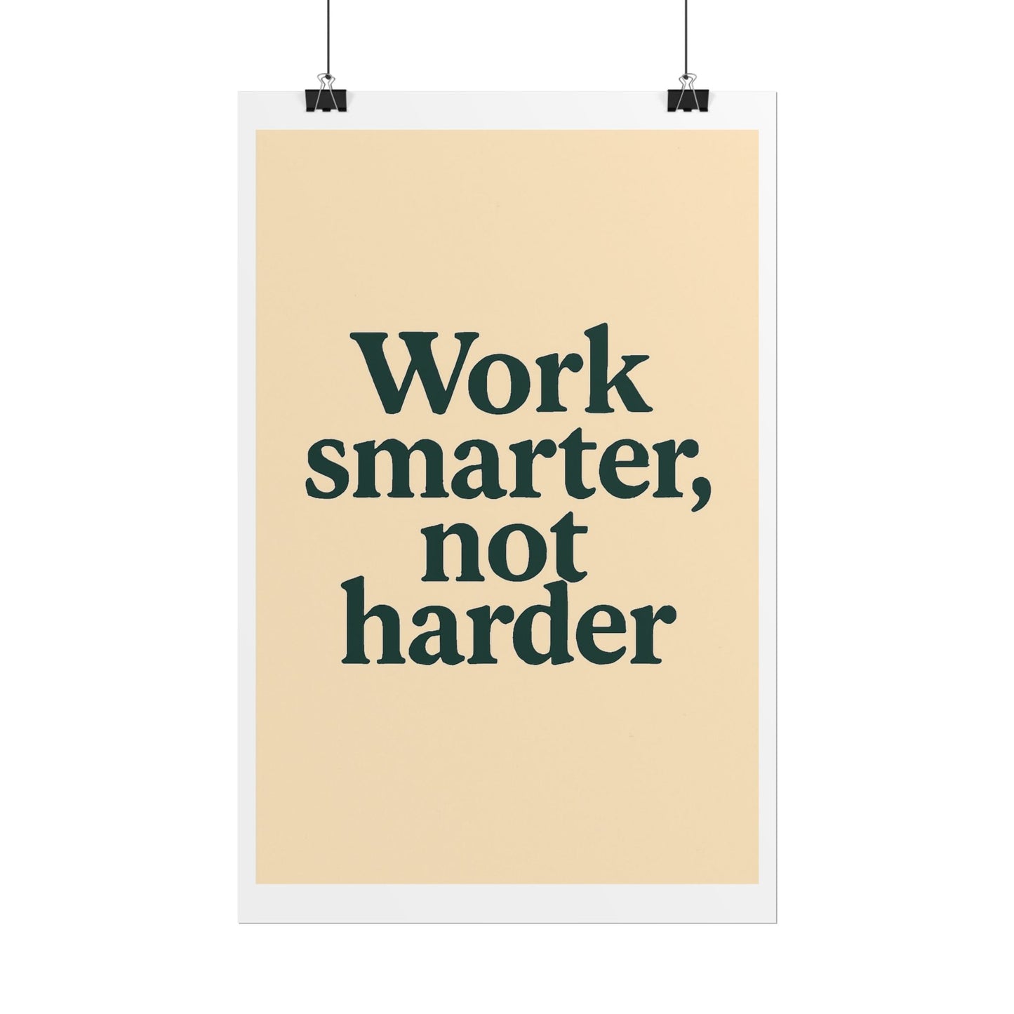 Motivational Poster - Perfect For Your Home Office