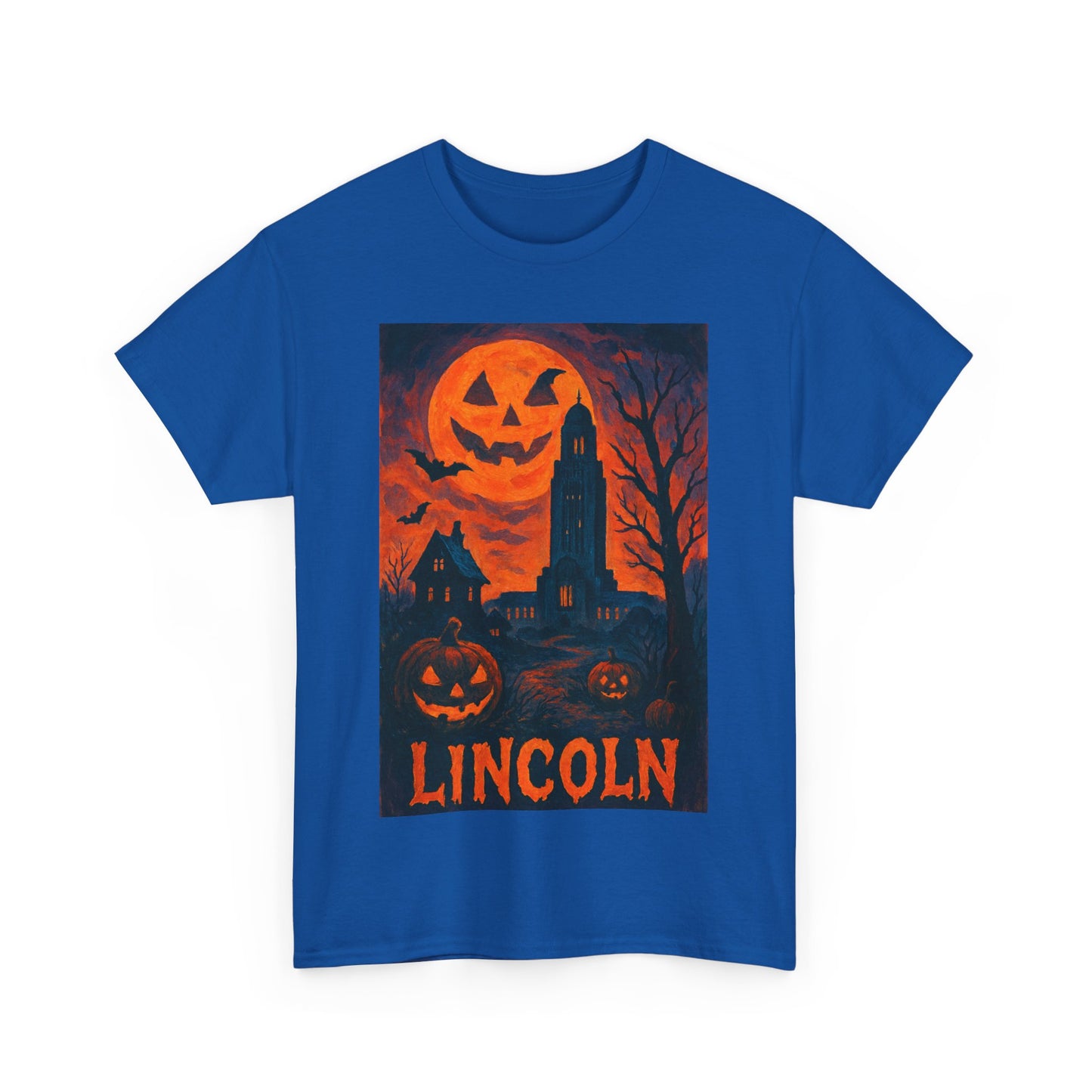 Adult Unisex Surreal Halloween Lincoln Tee