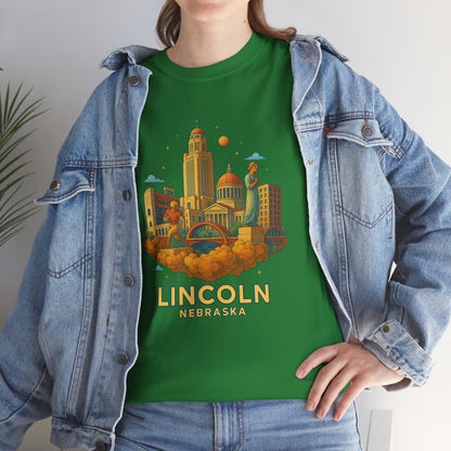 Adult Unisex Lincoln, NE Graphic Tee (North America Customers)