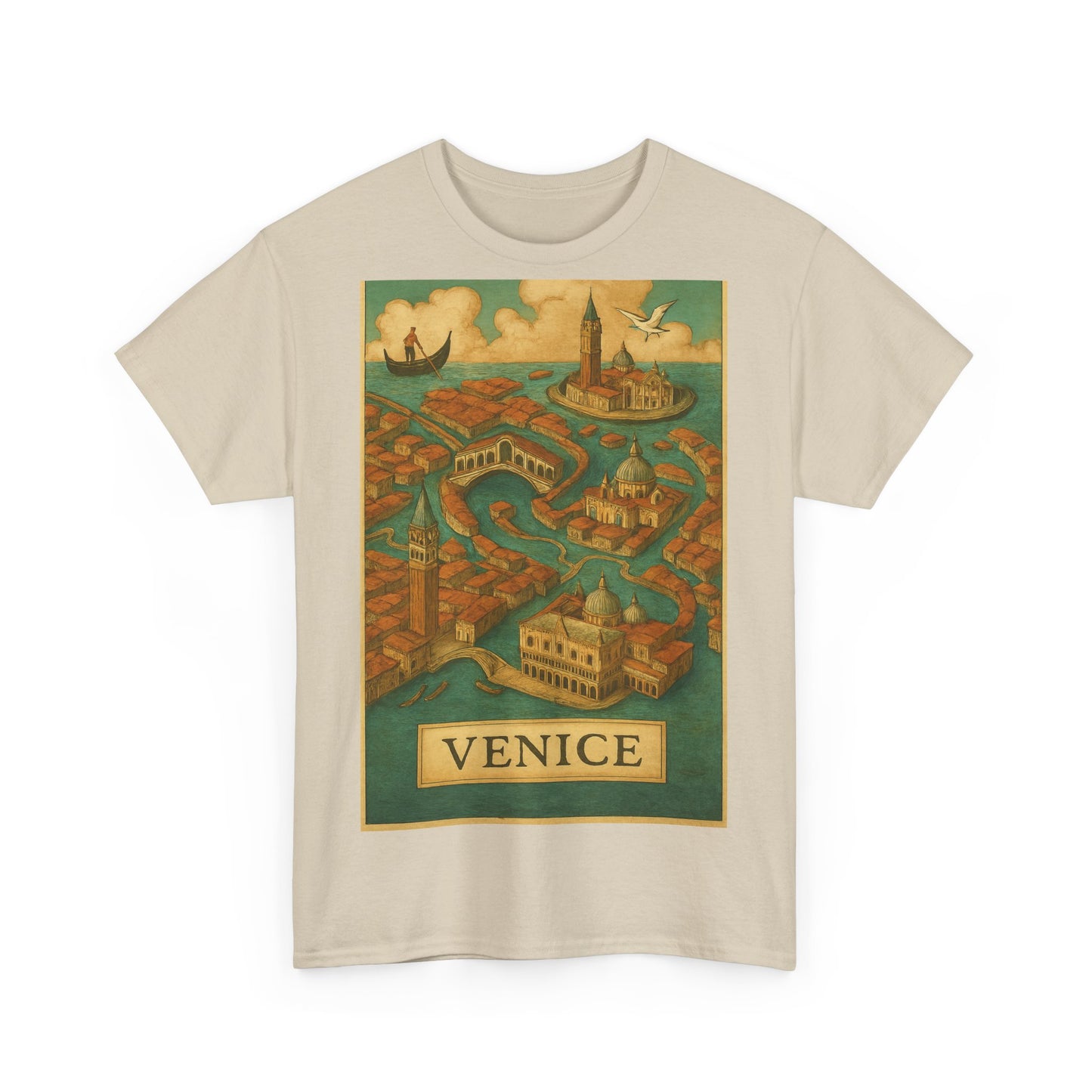 Adult Unisex Surreal Vintage Venice Tee