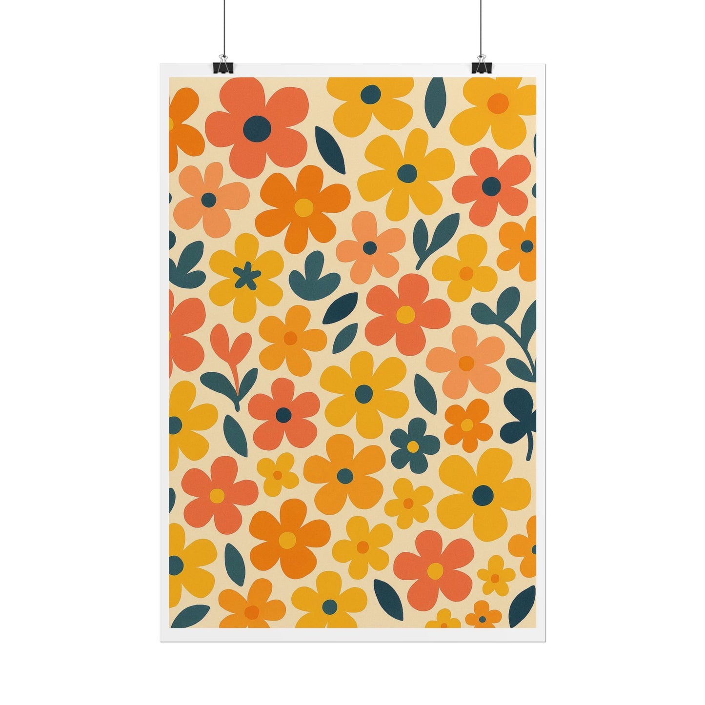 Vibrant Floral Print