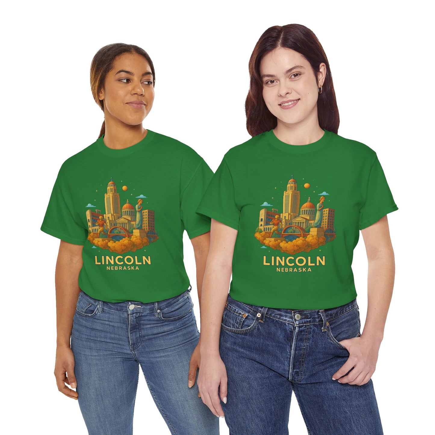 Adult Unisex Lincoln, NE Graphic Tee (North America Customers)