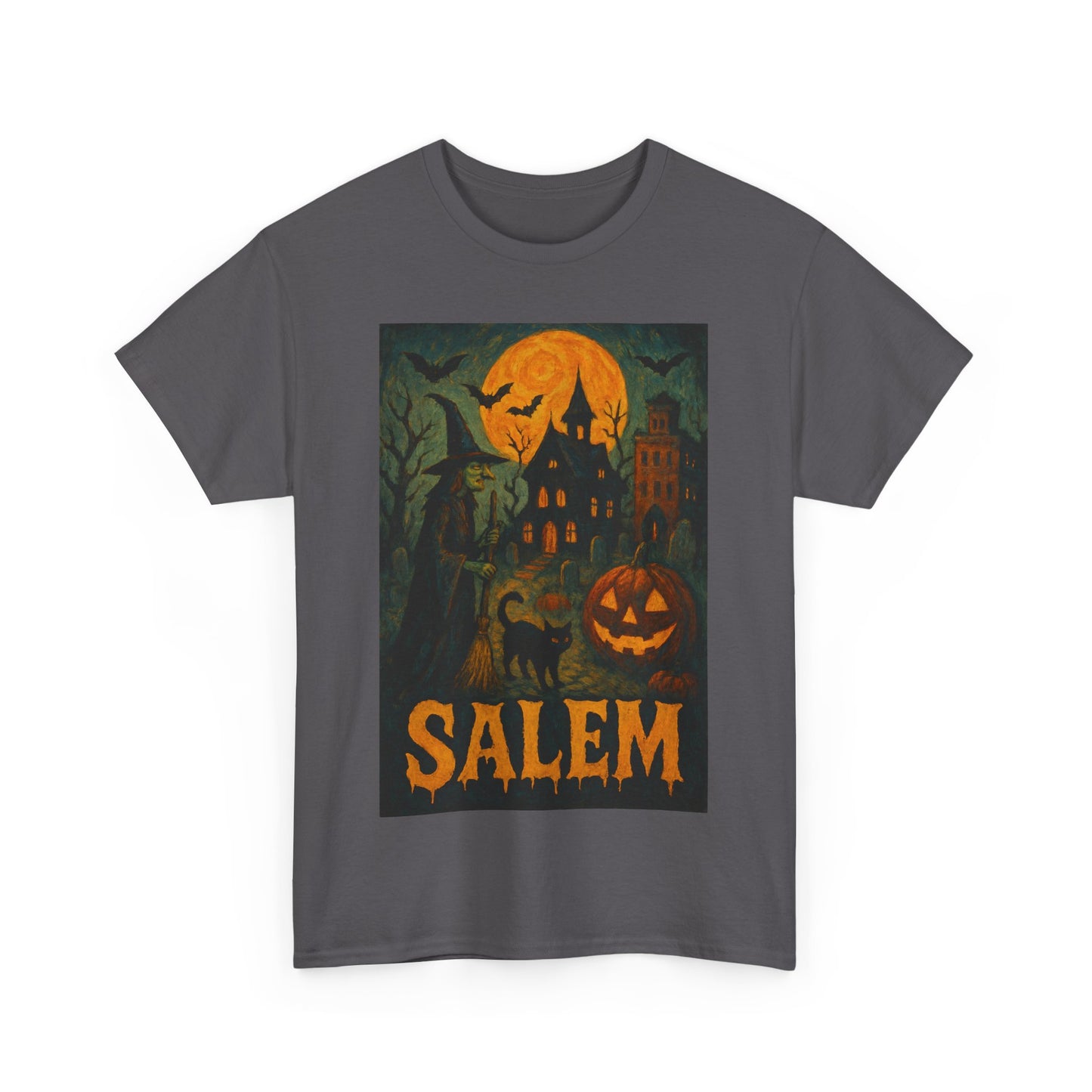 Adult Unisex Surreal Salem Halloween Tee