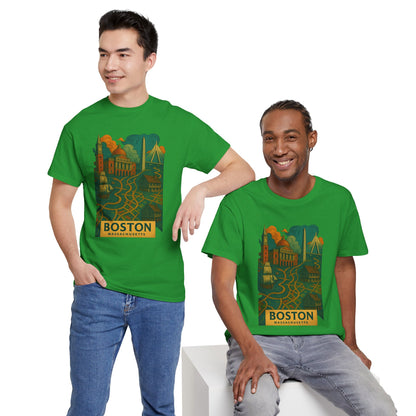 Adult Unisex Boston Surreal Tee (North America Customers)