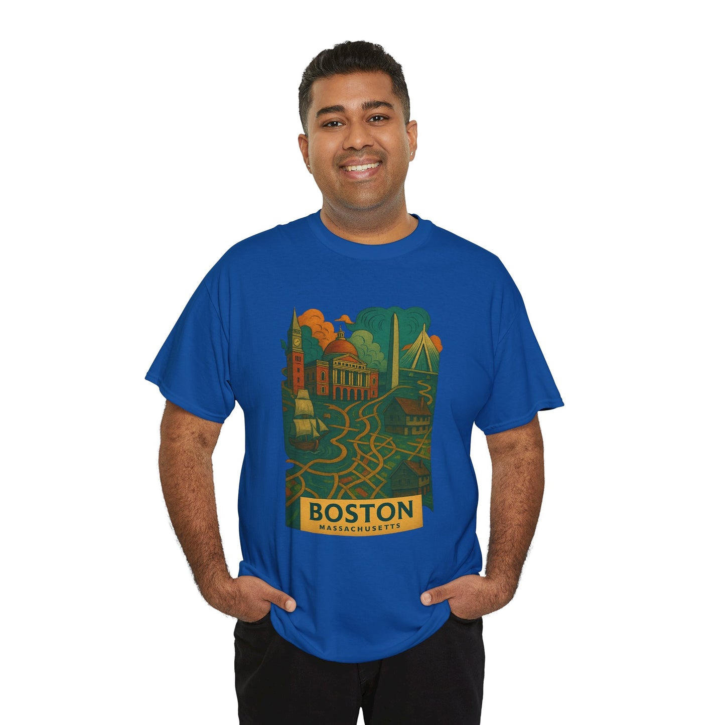 Adult Unisex Boston Surreal Tee (North America Customers)