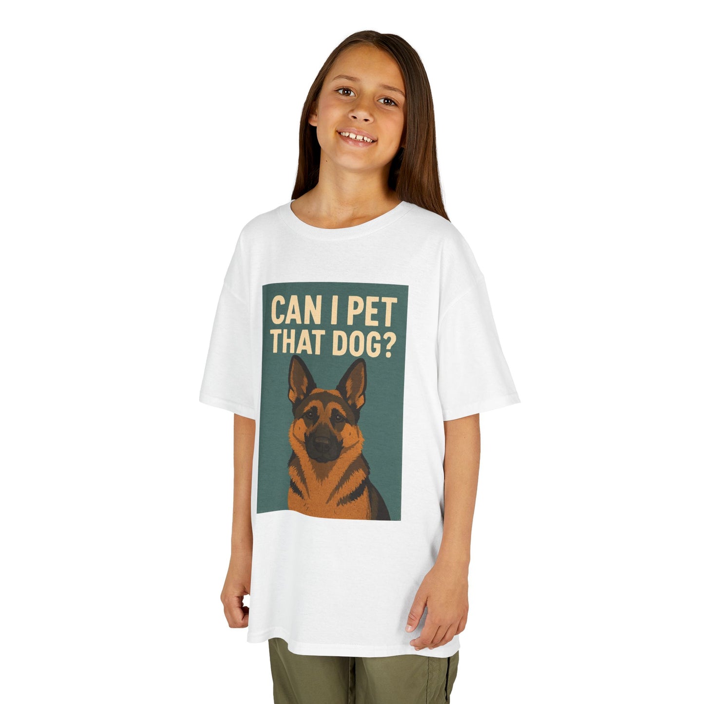 Can I Pet That Dog? Kids Tee