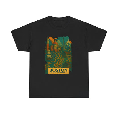 Adult Unisex Boston Surreal Tee (North America Customers)