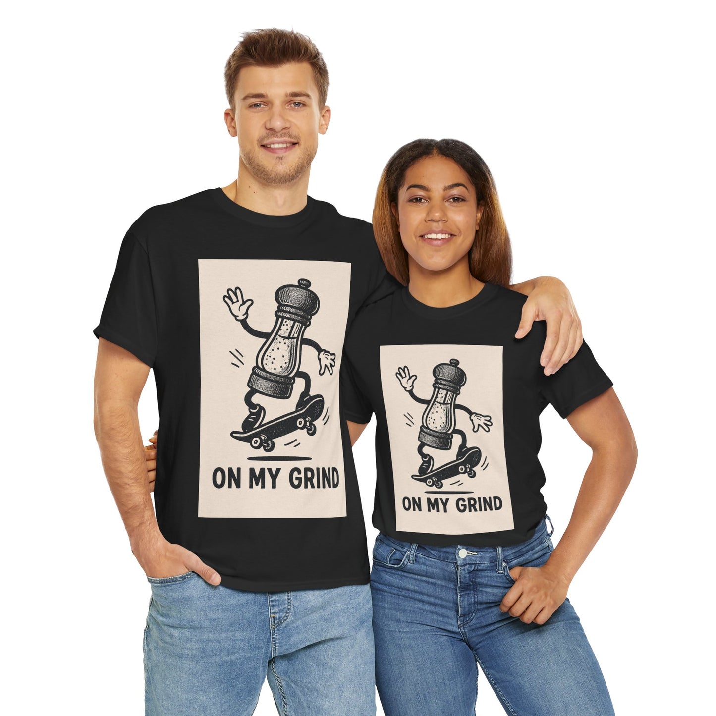 Adults Unisex On My Grind Tee