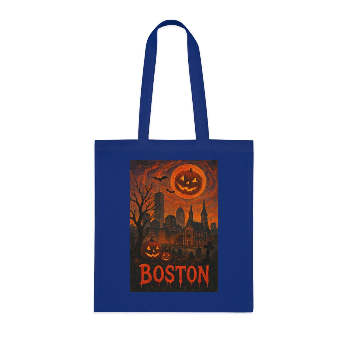 Surreal Halloween Boston Tote