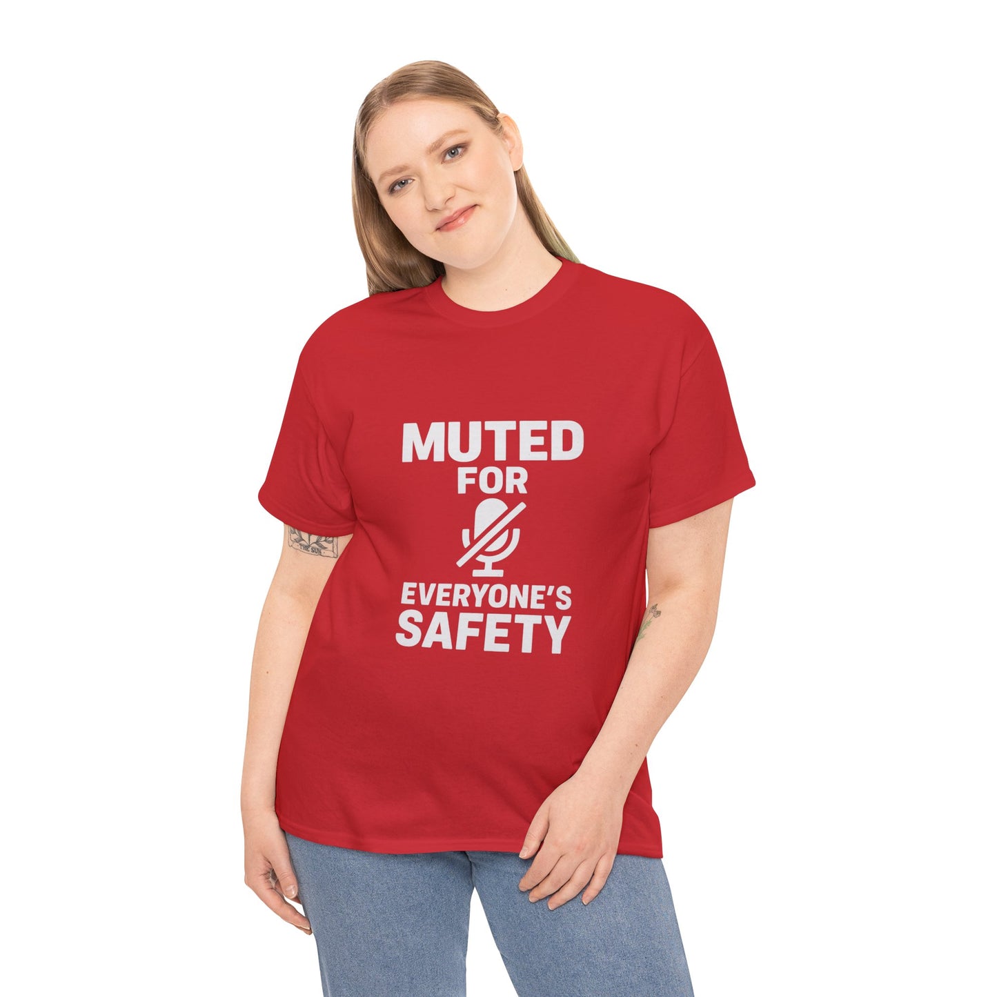 Muted For Everyone's Safety Graphic Tee