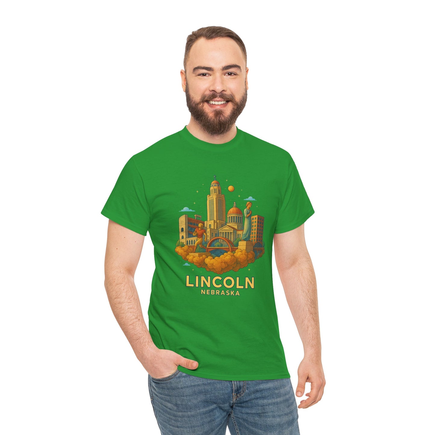 Adult Unisex Lincoln, NE Graphic Tee (North America Customers)