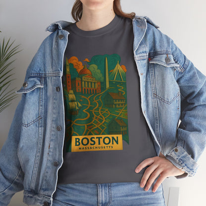 Adult Unisex Boston Surreal Tee (North America Customers)