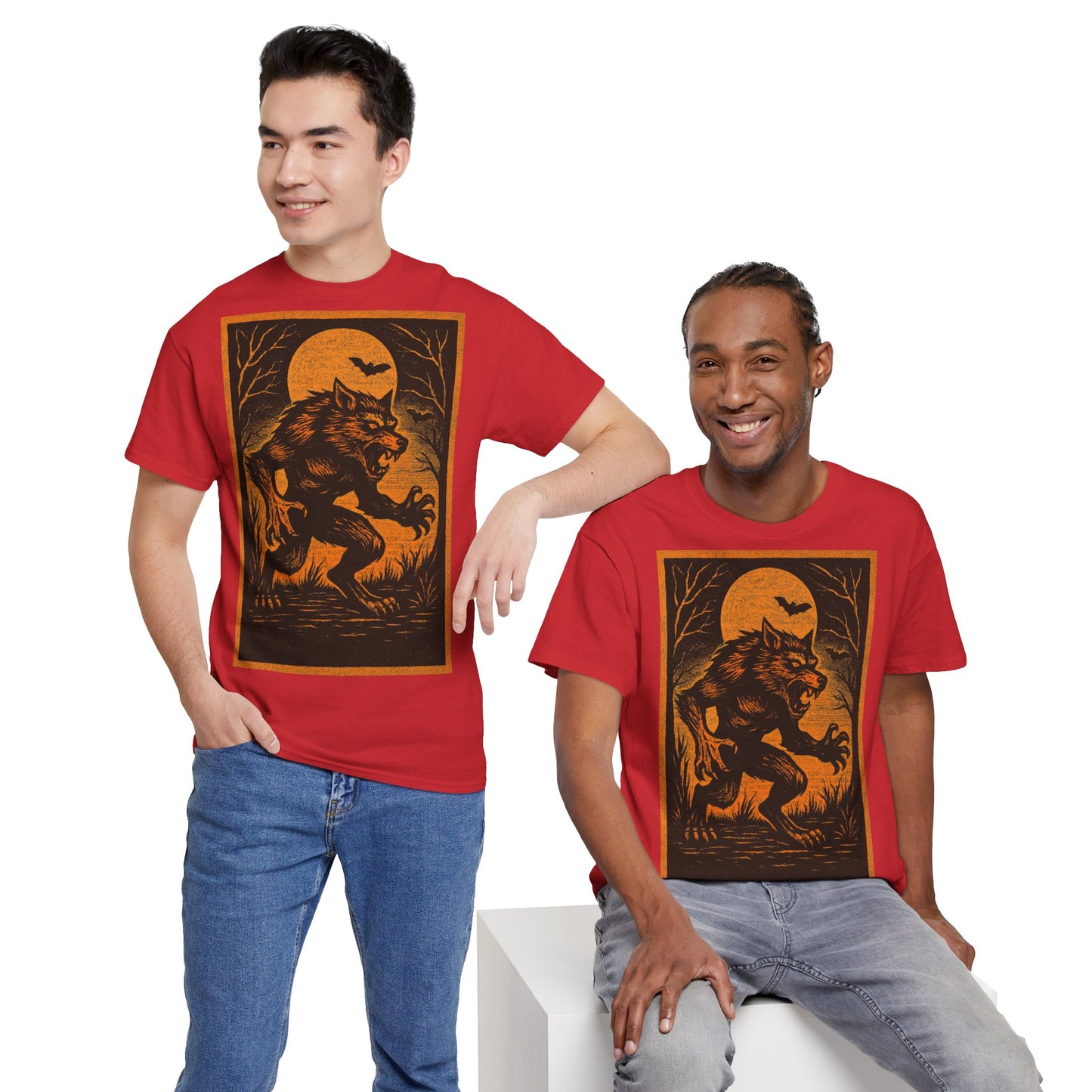 Men's Halloween Werewolf Tee