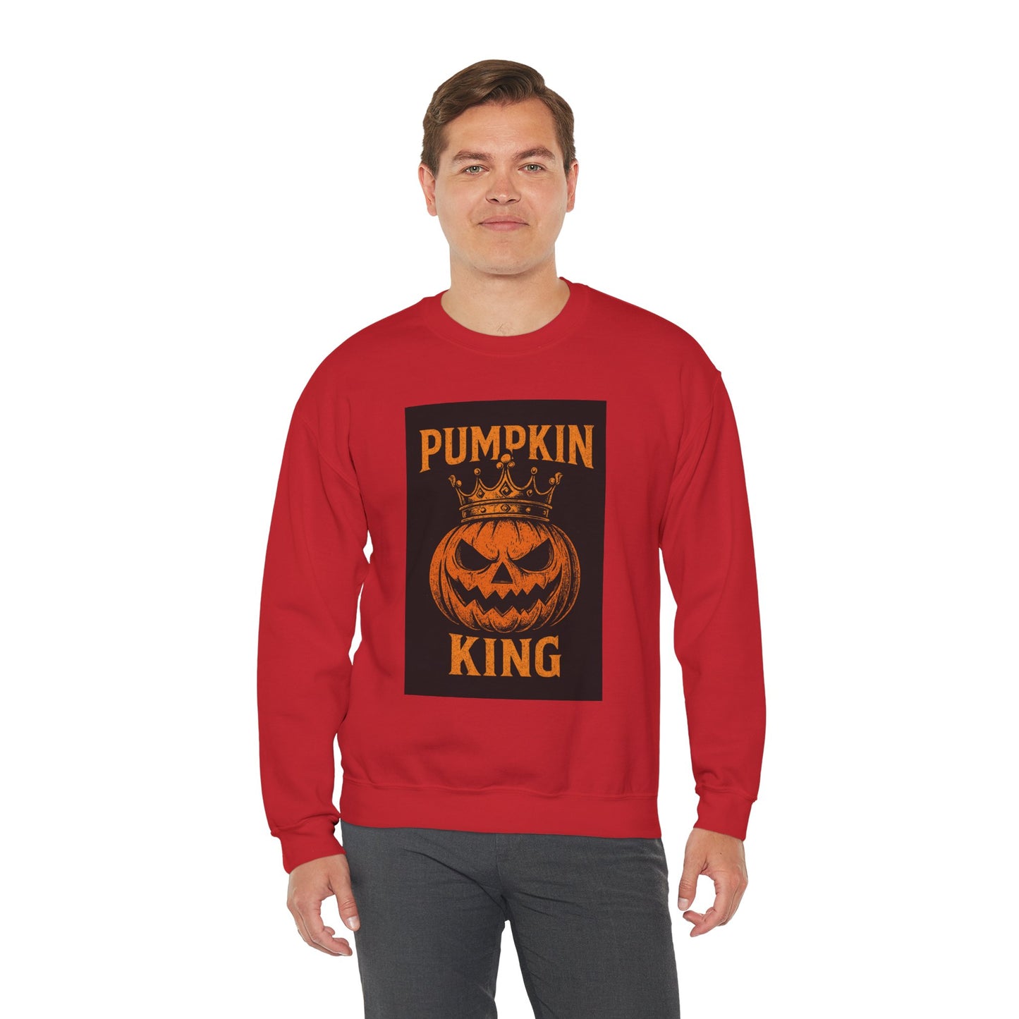 Men's Pumpkin King Crewneck Sweatshirt