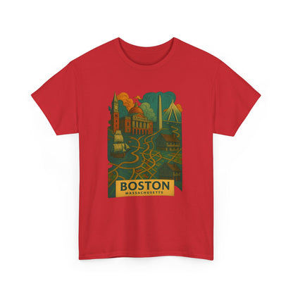 Adult Unisex Boston Surreal Tee (North America Customers)