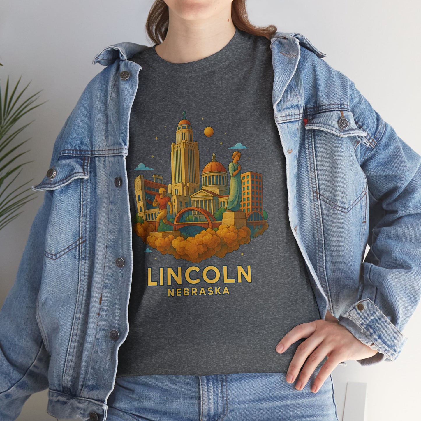 Adult Unisex Lincoln, NE Graphic Tee (North America Customers)
