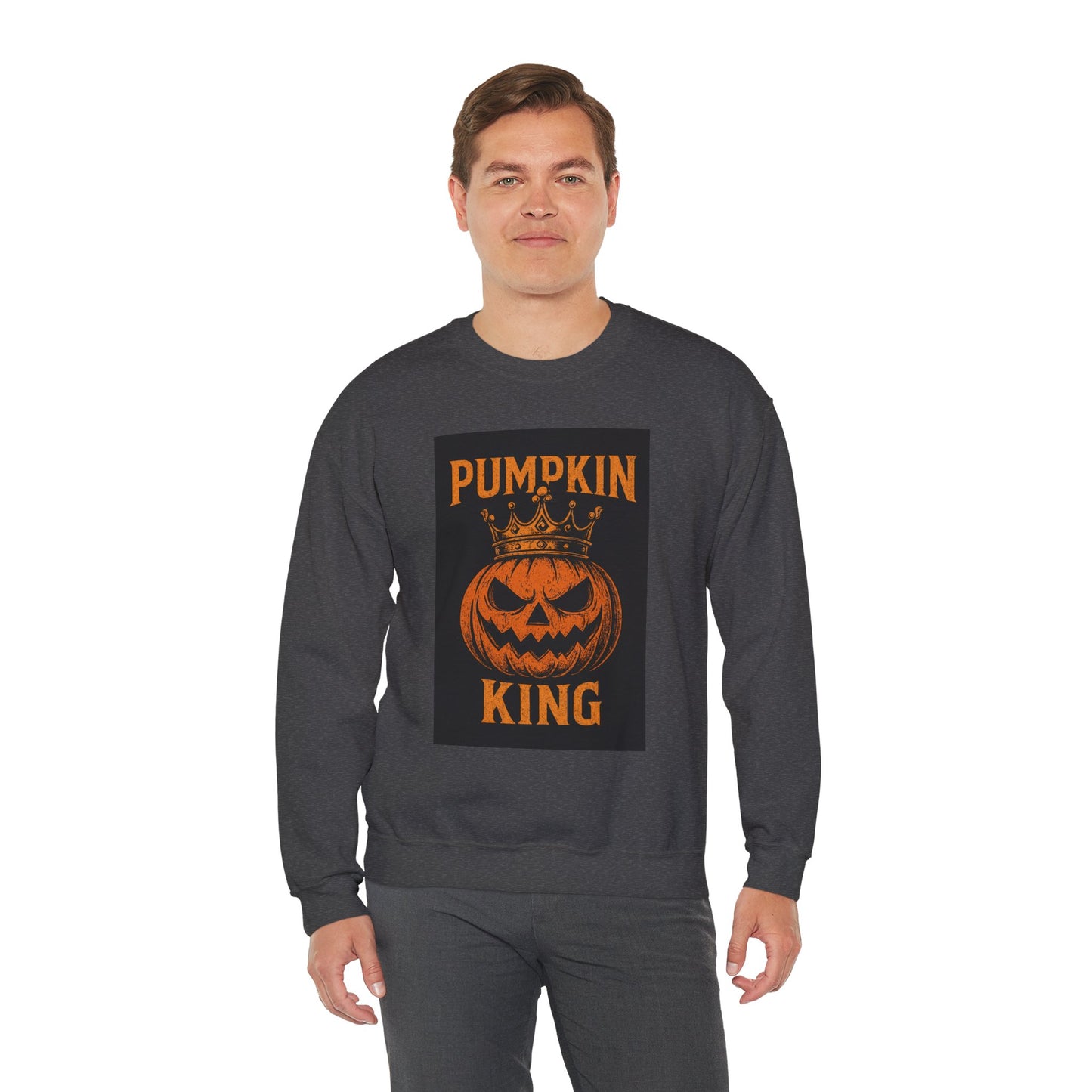 Men's Pumpkin King Crewneck Sweatshirt