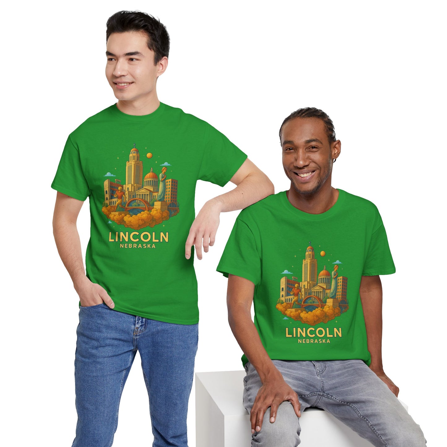 Adult Unisex Lincoln, NE Graphic Tee (North America Customers)