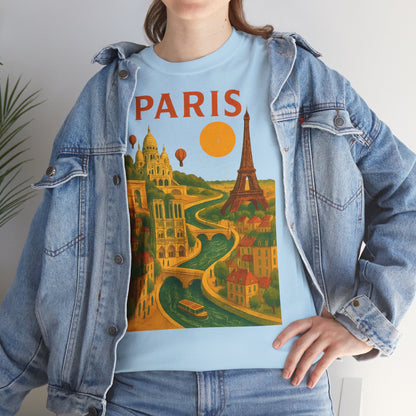 Adult Unisex Surreal Paris Tee